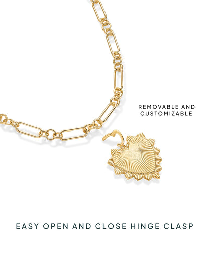 Chunky Charm Necklace