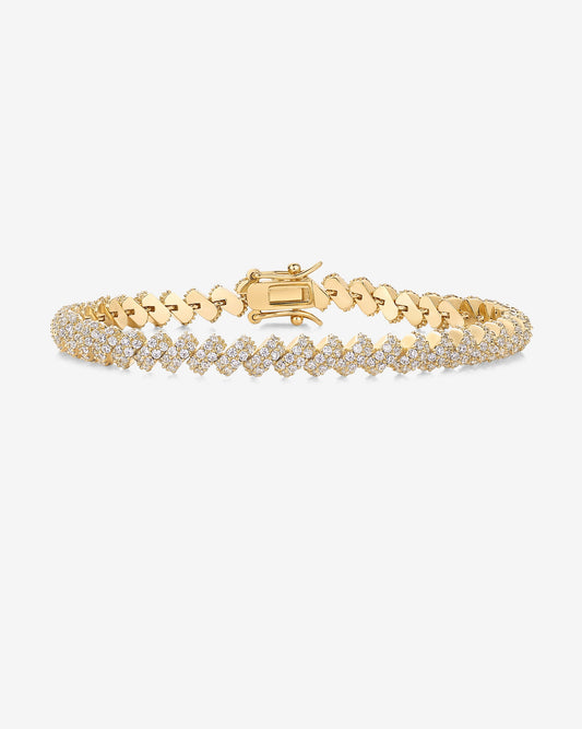Marquise Shaped Tennis Bracelet