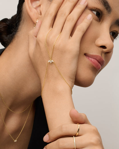 Lotus Hand Chains