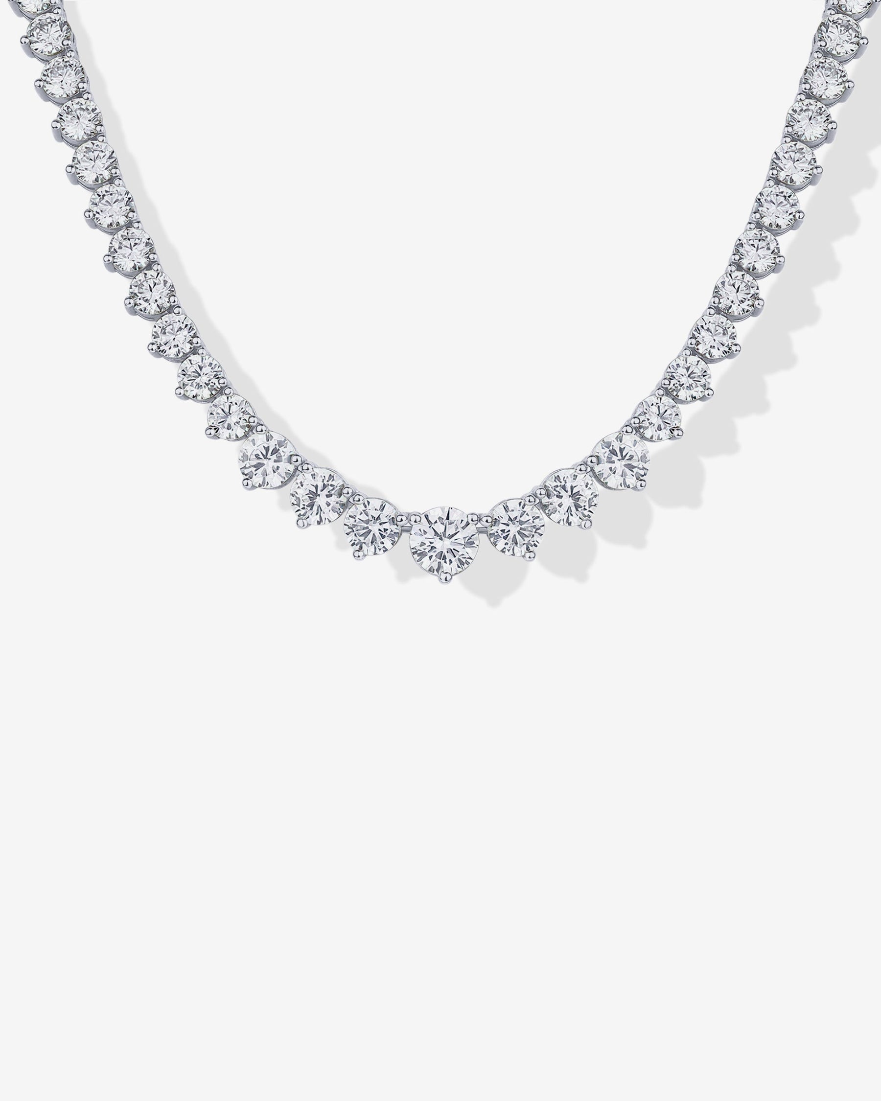 Graduated Tennis Necklace