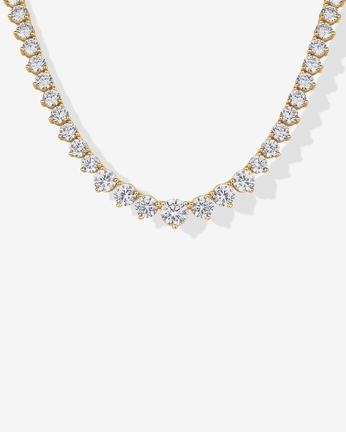 Graduated Tennis Necklace