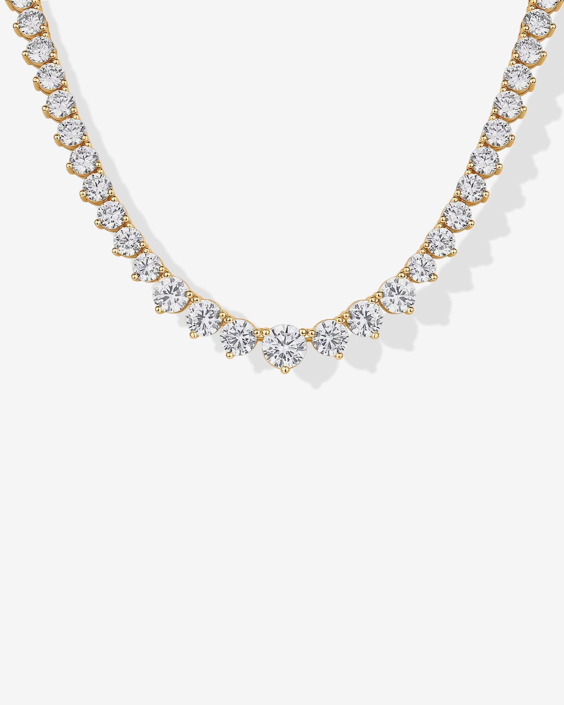 Graduated Tennis Necklace