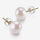 Gold Freshwater Pearl Studs