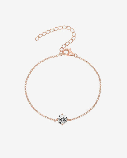 Vermeil Solitaire Bracelet
